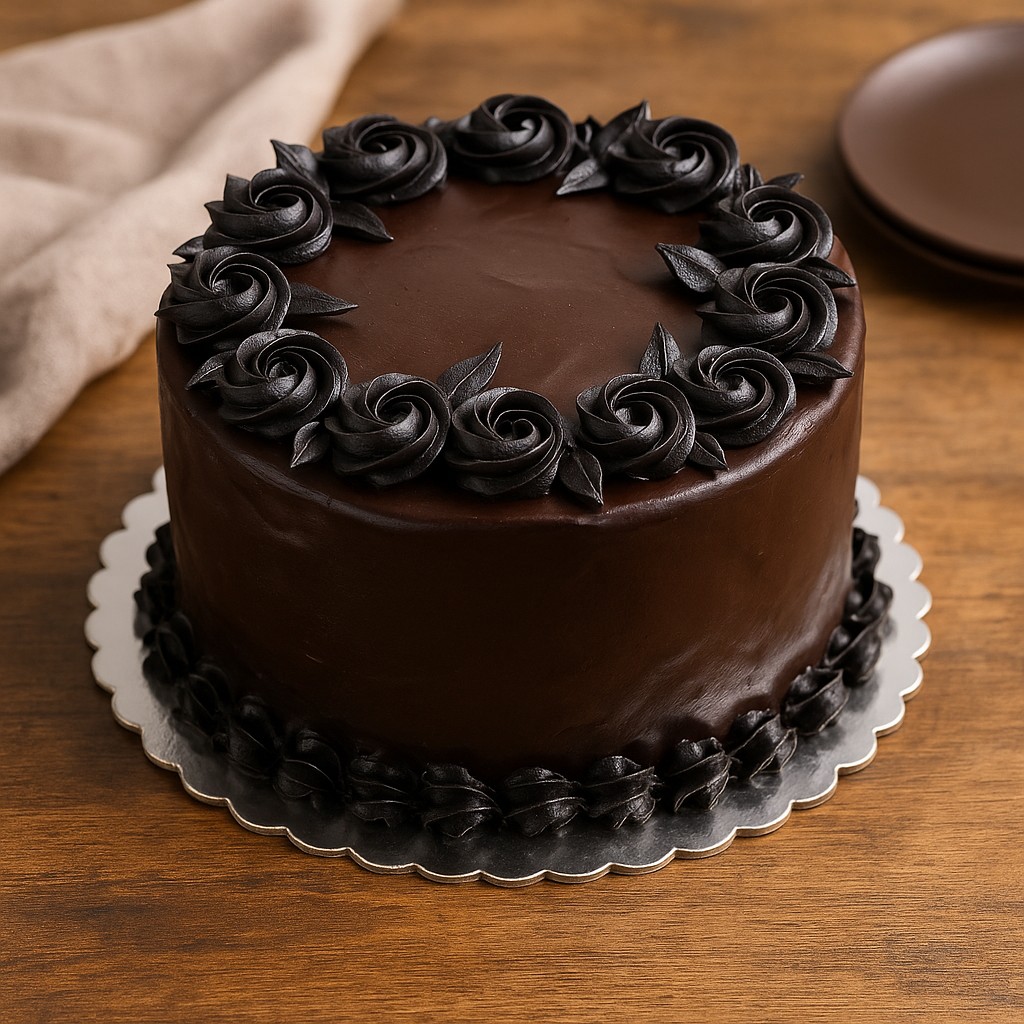 Chocolate truffle cake